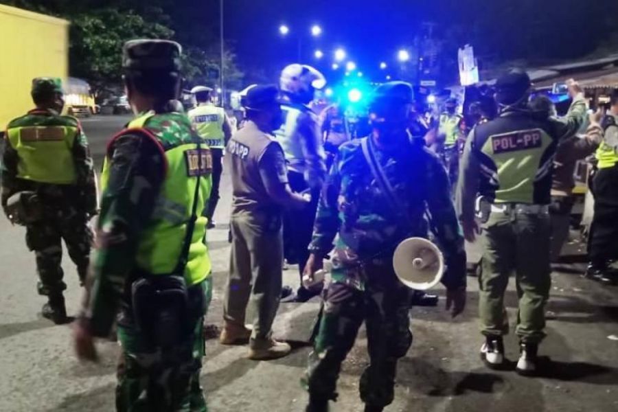 Penegakan Protokol Kesehatan Di Wilayah Kecamatan Margadana