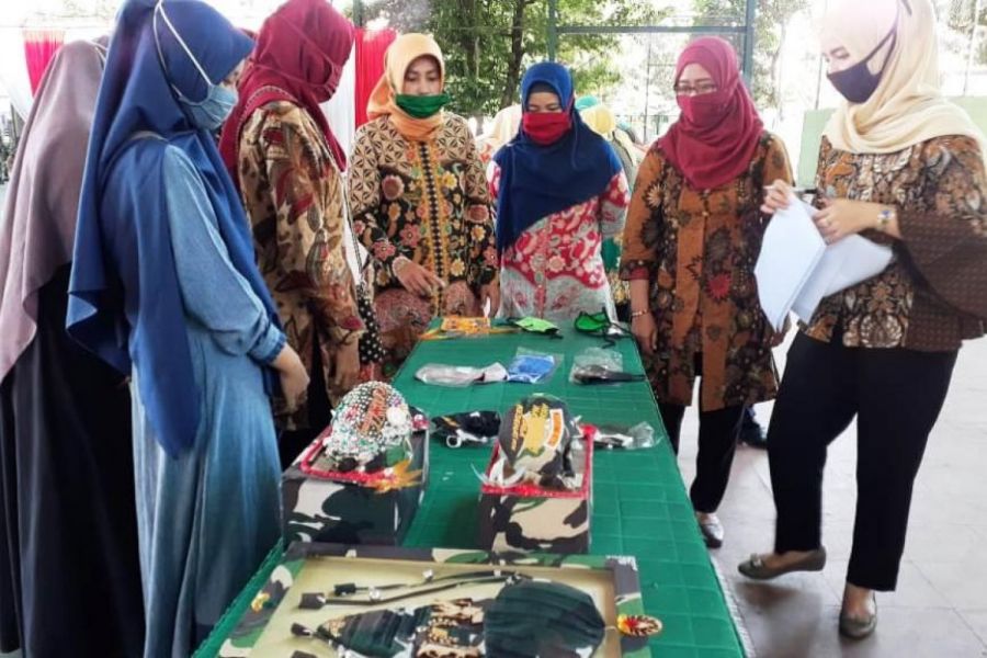 10 Orang Perwakilan Kodim Tegal Akan Ikuti Lomba Desain Masker Tingkat Korem 071/WK