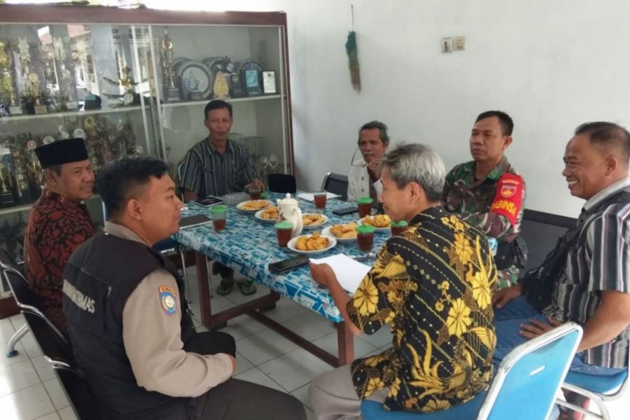 Babinsa Koramil 21/Tegal Selatan Ikuti Rakor Pemilihan Calon Lebe Kelurahan Randugunting