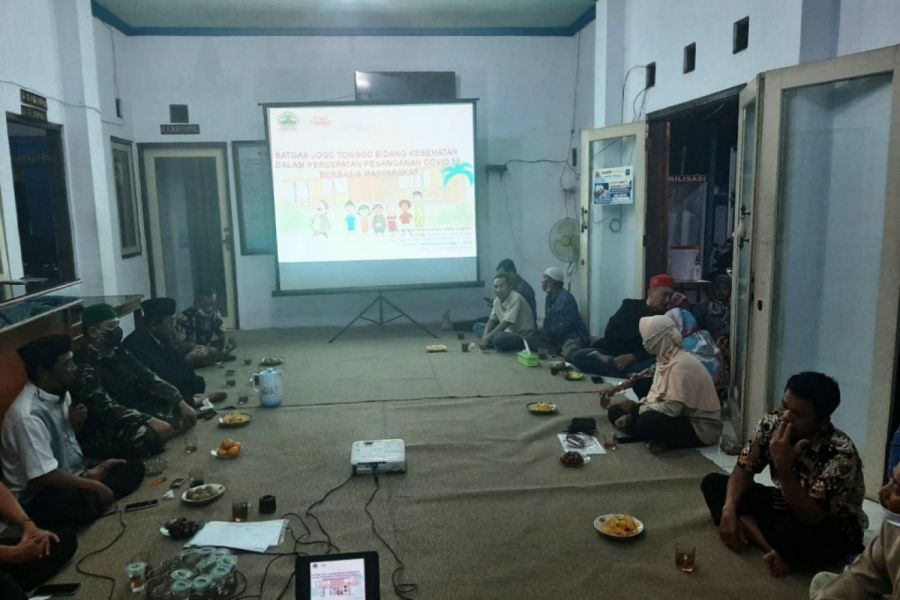 Sosialisasi Satgas Jogo Tonggo Di Kelurahan Tunon