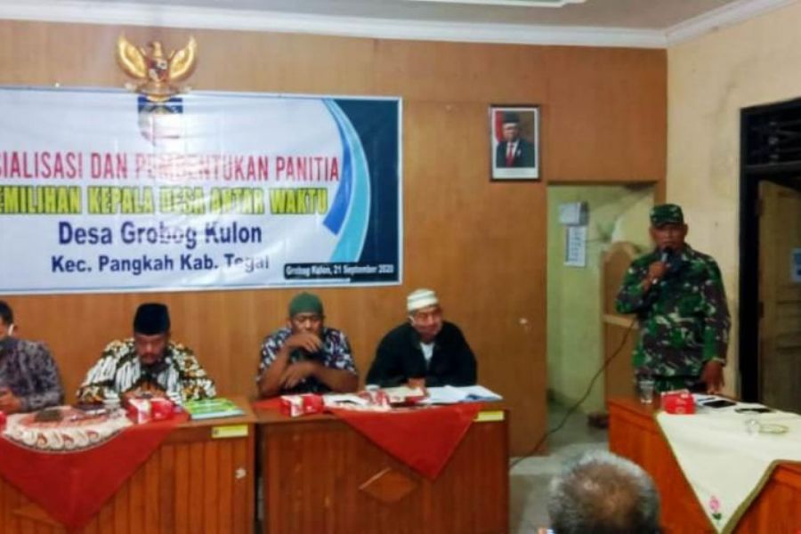 Kades Lama Di Berhentikan, Pilkades Antar Waktu Segera Dilaksanakan Di Desa Grobog Kulon