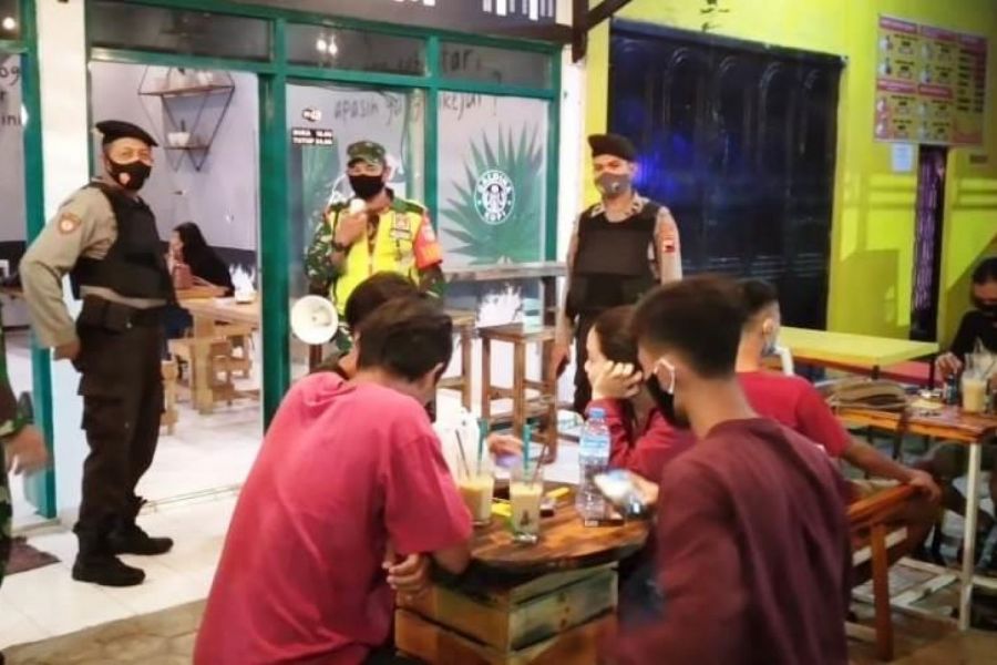 Takut Kecolongan, Caffe Galdina Jadi Sasaran Patroli