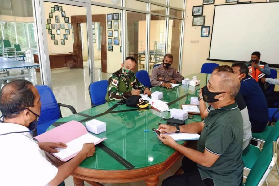 Rakor Pam Dan Penegakan Hukum Percepatan Penanganan Covid-19 Kabupaten Tegal