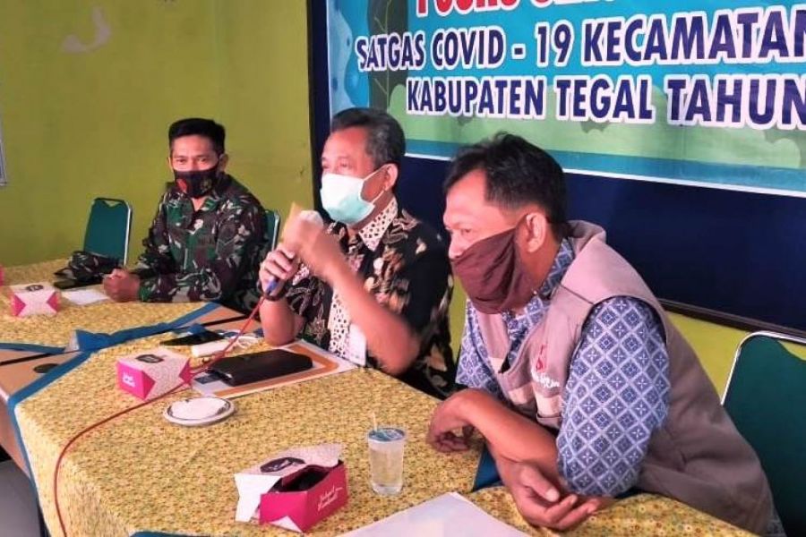 Sosialisasi Penanggulangan Bencana Di Pendopo Kecamatan Bumijawa