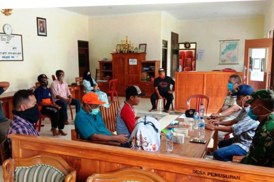 Forkompimcam Pangkah Adakan Rakor Terkait Perkembangan Covid 19 di Wilayahnya