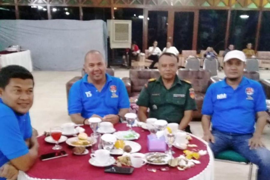 Danramil Kramat Hadiri Gala Dinner Dan Do’a Bersama Pelepasan Tim Persekat