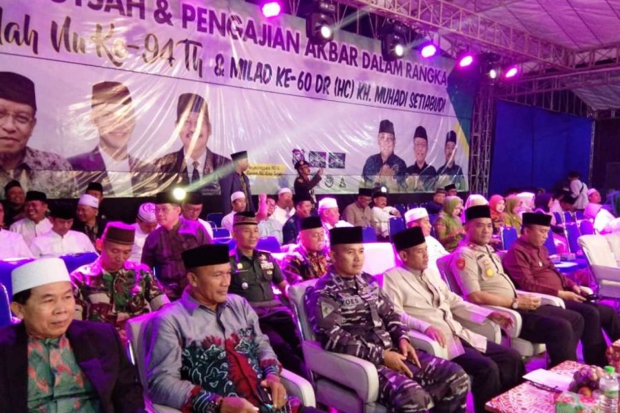 Danramil Talang Hadiri Istighotsah Dan Pengajian Akbar Harlah NU Ke - 94