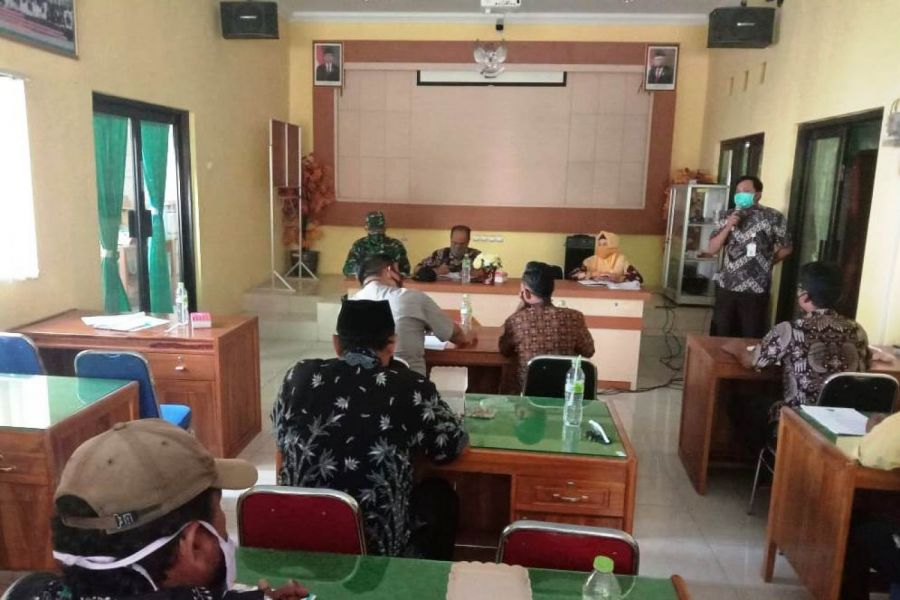 Danramil Pangkah Harapkan Untuk Meningkatkan Koordinasi Dalam Penanganan Covid 19