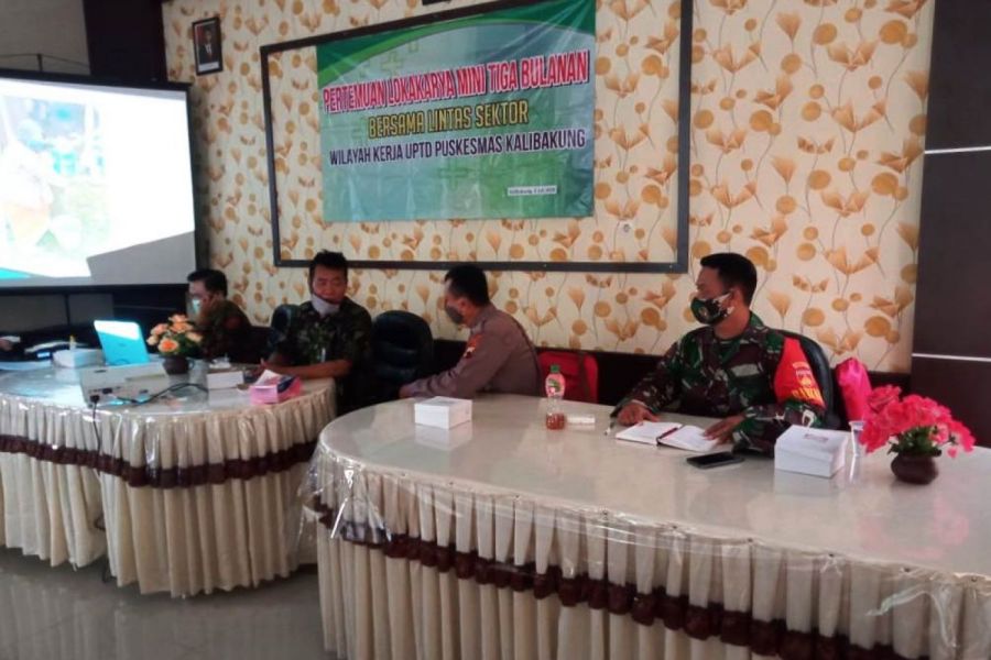Guna Meningkatkan Pelayanan, Puskesmas Kalibakung Gelar Loka Karya Mini Lintas Sektoral
