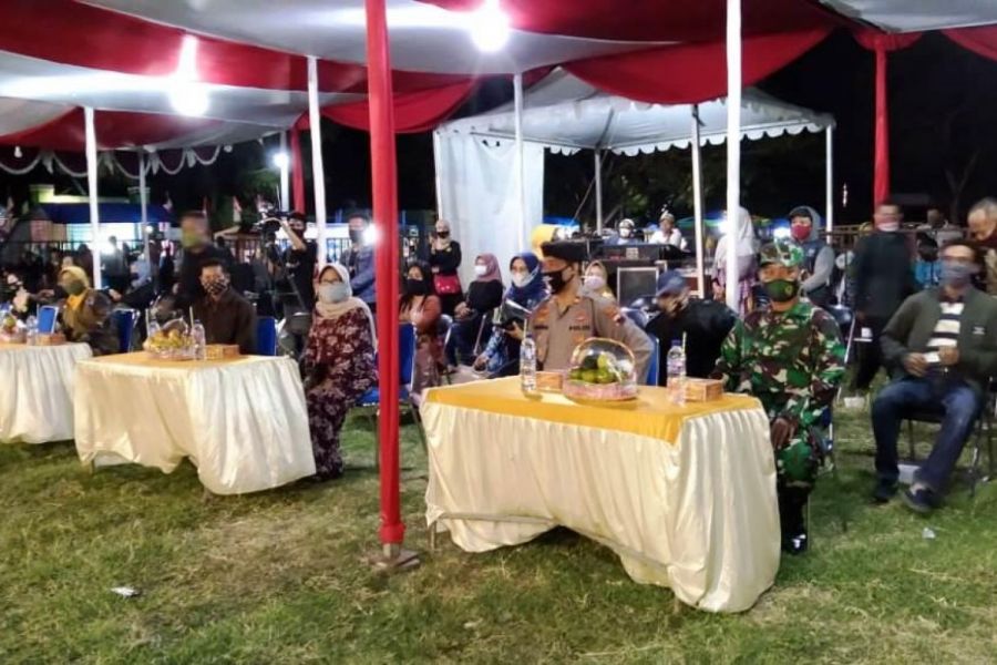 Danpos 22/Dukuhwaru Ikuti Sosialisasi SE Bupati Tegal Tentang New Normal