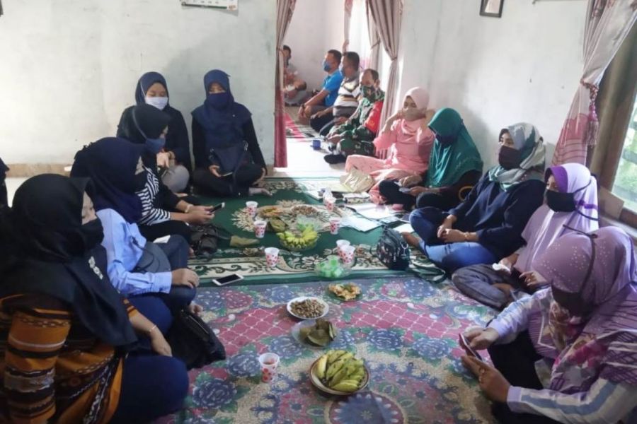 Ini Yang Dilakukan Rutin Koramil 15/Lebaksiu Guna Pererat Silaturahmi Anggotanya