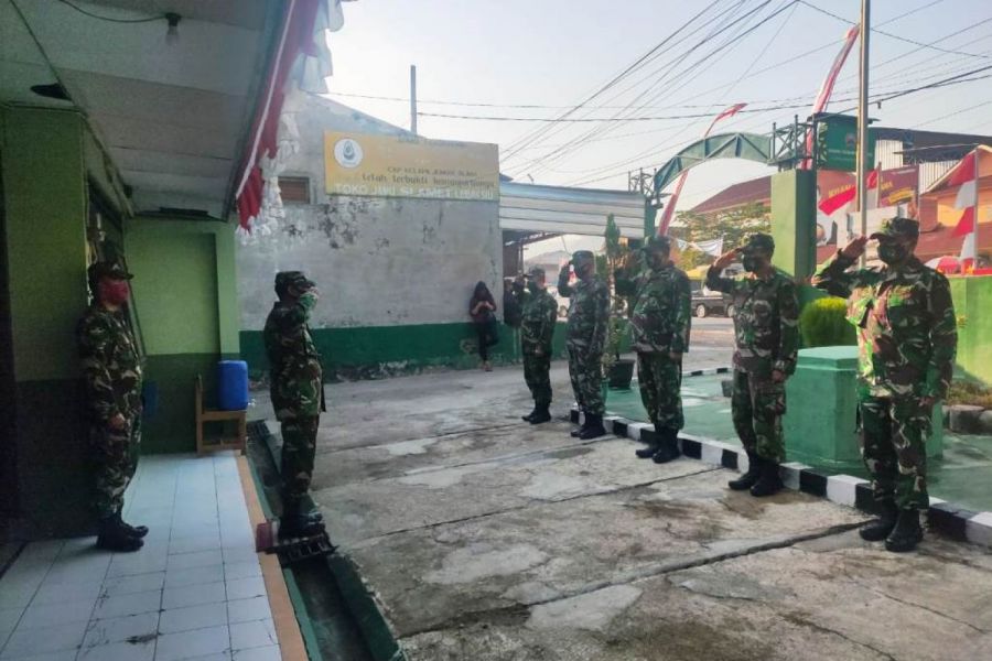 Sebelum Melaksanakan Tugas, Koramil 15/Lebaksiu Laksanakan Apel Pengecekan