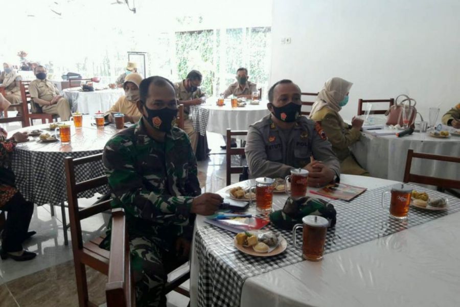 Koramil Lebaksiu Siap Mendukung Program Kesehatan Masyarakat Yang Digalakan Puskesmas Kambangan