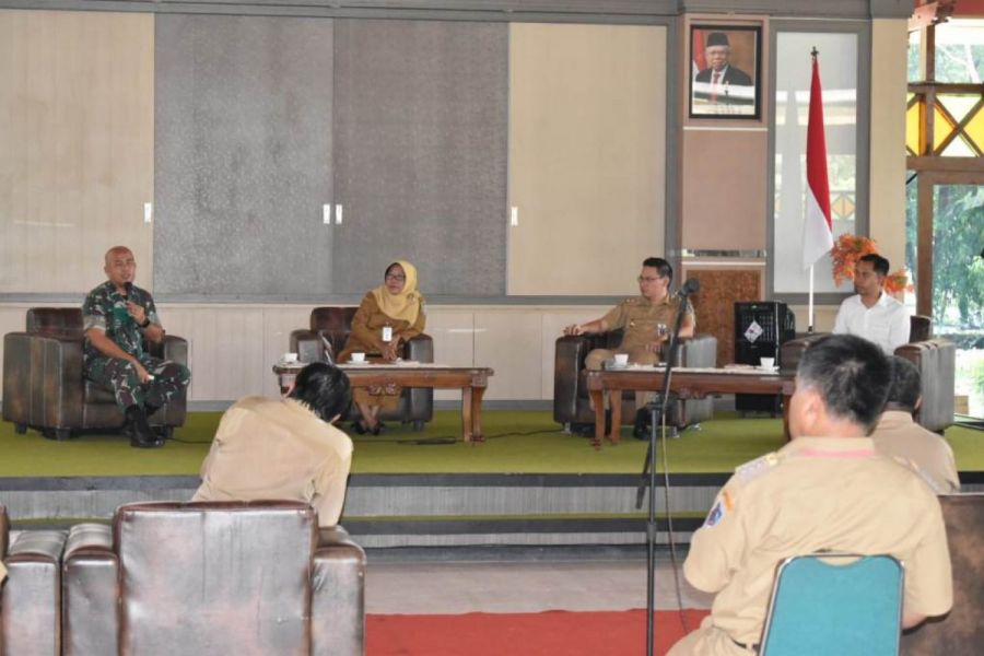 Rakor Pembentukan Gugus Tugas Percepatan  Penanganan Corona Virus (Covid-19) Kabupaten Tegal