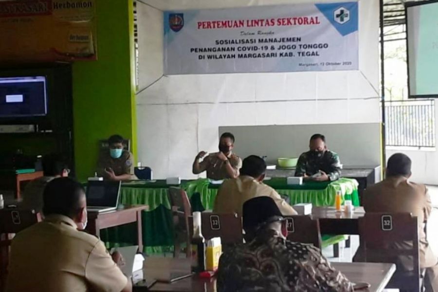 Puskesmas Margasari Gelar Pertemuan Lintas Sektoral
