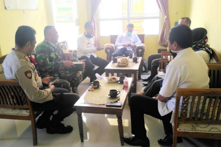 Rakor Terbatas Terkait Covid 19 Di Wilayah Kecamatan Bojong