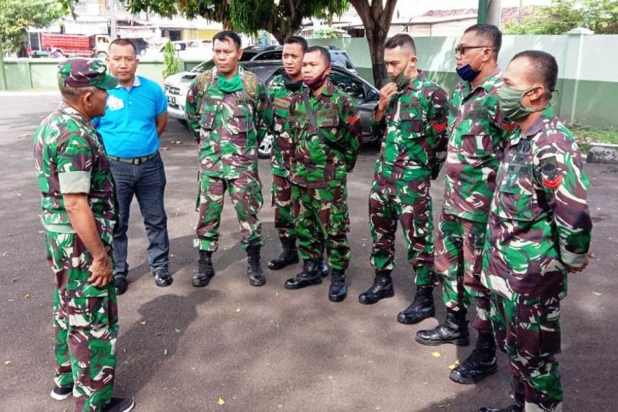 8 Orang Anggota Kodim Tegal Siap Mengikuti Seleksi Cabasus