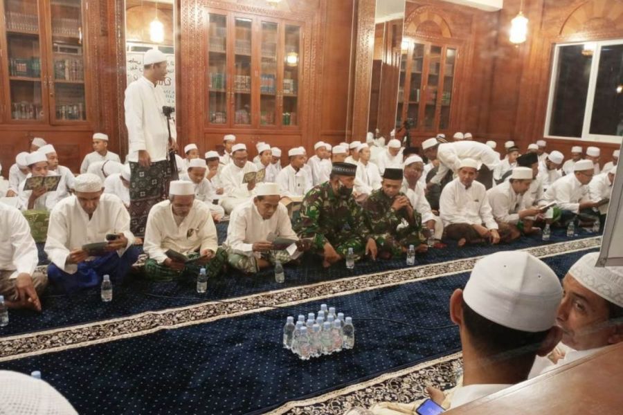 Batuud Tegal Barat Hadiri Khotmil Qur'an Dan Tahlil Di Ponpes Darrul Hijrah