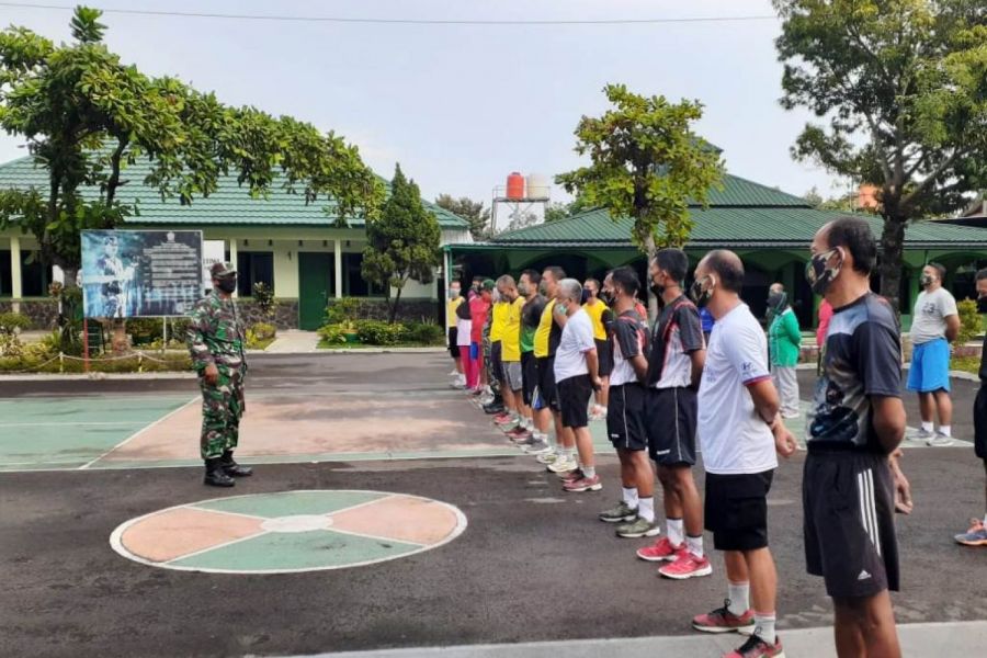 Pasi Intel Kodim 0712/Tegal Berharap,Seluruh Anggota Saling Mendukung Pada Setiap Kegiatan