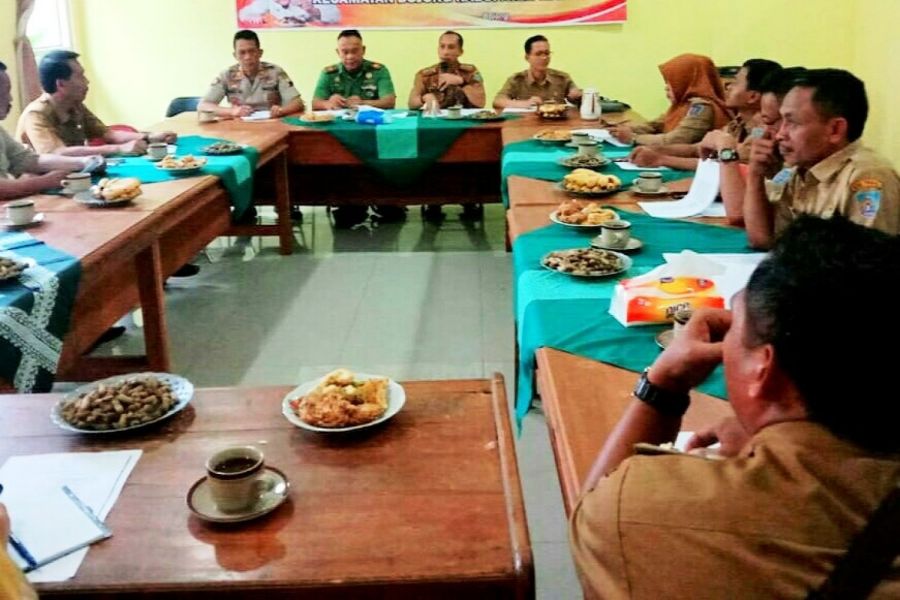 Rapat Koordinasi Pencegahan dan Antisipasi Penularan Covid - 19 Tingkat Kecamatan Bojong