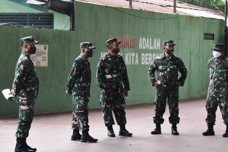Dalam Rangka Menyamakan Persepsi, Kodim Tegal Terima Tim Waslakgiat Permildas Kodiklat TNI AD