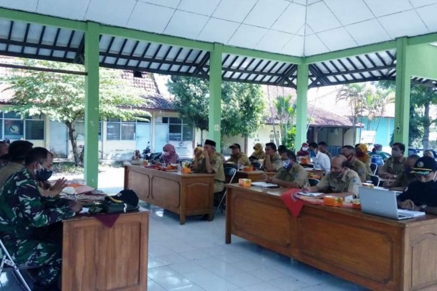 Danramil Mengikuti Rakor Bidang Perekonomian Dan Kesejahteraan Masyarakat Kecamatan Lebaksiu