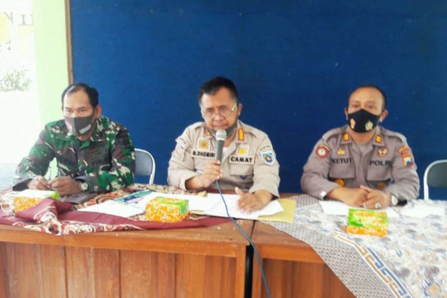Danramil Ikuti Rakor Kecamatan Yang Juga Diikuti Seluruh Kades Se Kecamatan Lebaksiu