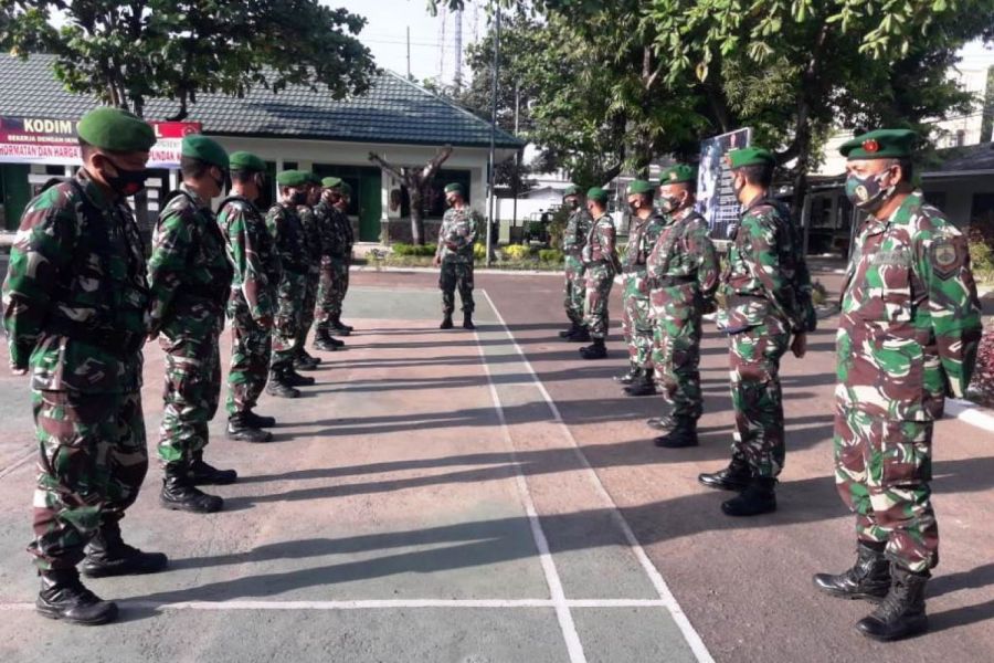 Personel Siaga Baru Kodim 0712/Tegal Siap Melaksanakan Tugas
