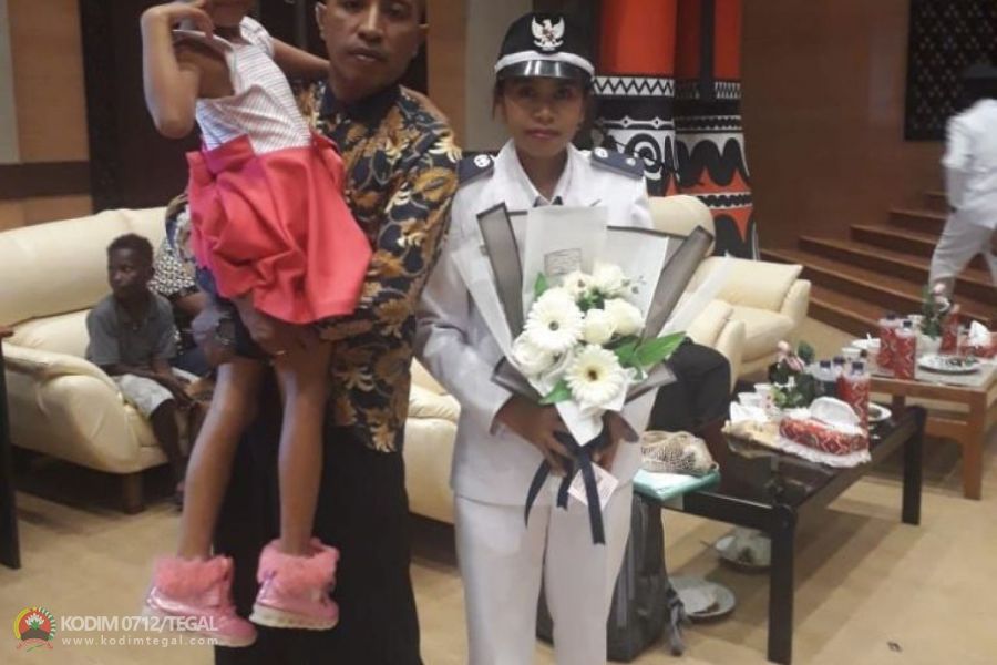 "Luar Biasa Istri Prajurit Jadi Kepala Kampung Di Perbatasan Merauke