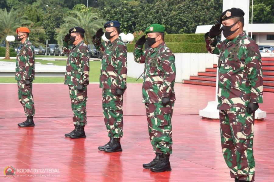 Wakasad Hadiri Kenaikan Pangkat 84 Perwira Tinggi TNI