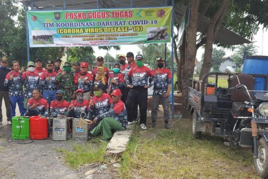 Cegah Virus Corona, Himbauan dan Penyemprotan Disinfektan Terus Dilakukan