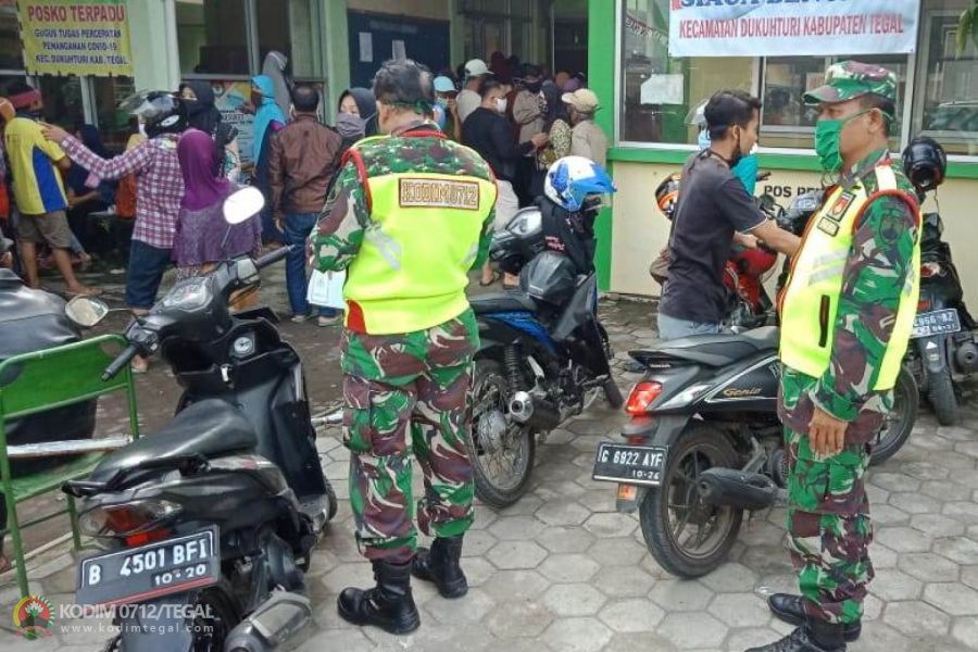 Warga Kecamatan Dukuhturi Kabupaten Tegal Dapat Bantuan BLT Dari Pemerintahan Pusat