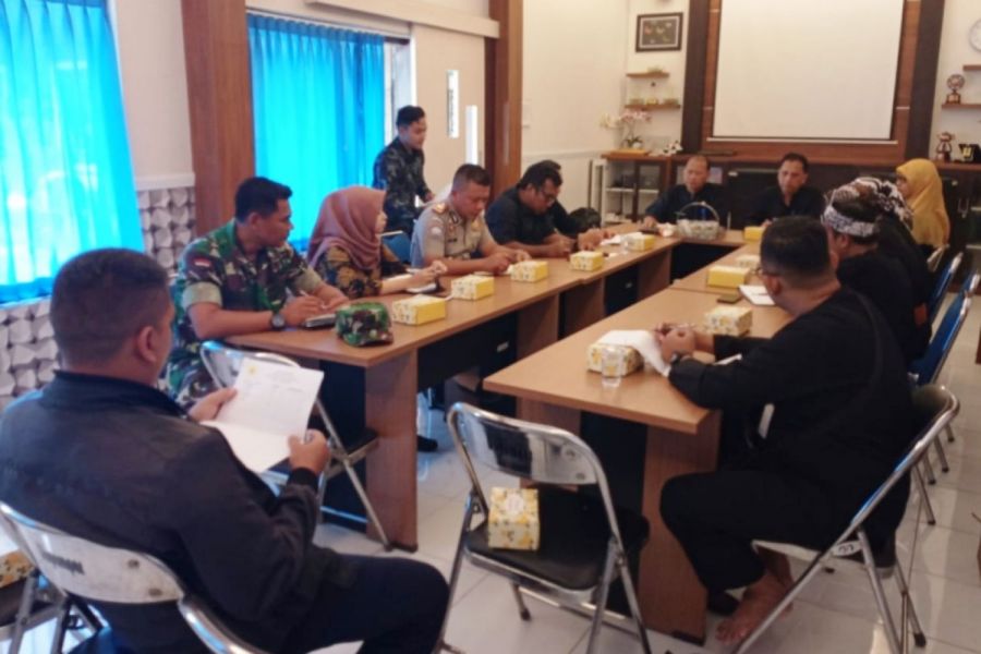 Serma Hendar Mengikuti Rakor Kejurnas Pencak Silat Tingkat Pelajar di GOR Tegal Selatan