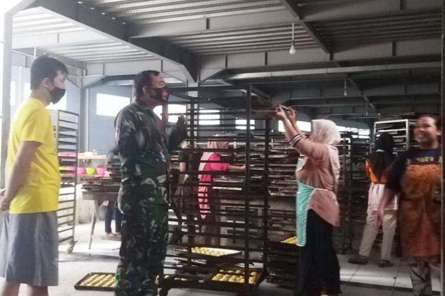 Sidak Pabrik Pia Terang Bulan Untuk Mencegah Cluster Baru Covid-19