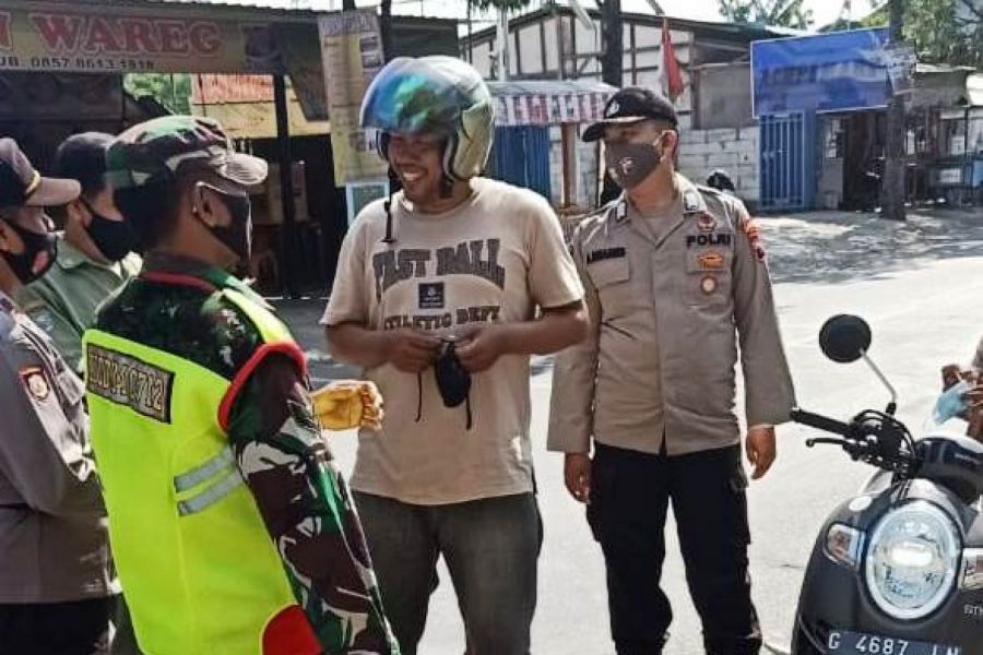 7 Orang Terjaring Operasi Yustisi Di Tegal Selatan
