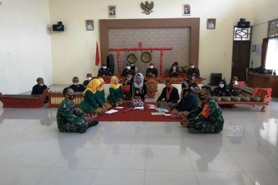 Koramil Pagerbarang Siap Dukung Seni Karawitan Di Wilayahnya