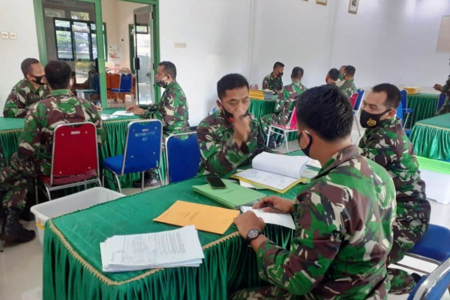 Kunjungan Tim Dalprog Kodam IV/Diponegoro Ke Kodim 0712/Tegal