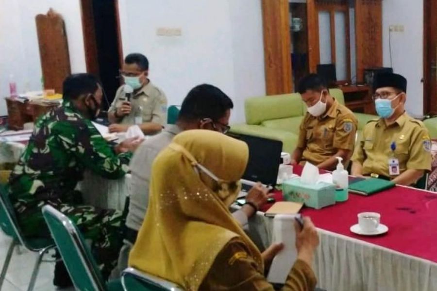 Rapat Koordinasi Pelaksanaan Pembelajaran Tatap Muka (PTM) Kabupaten Tegal