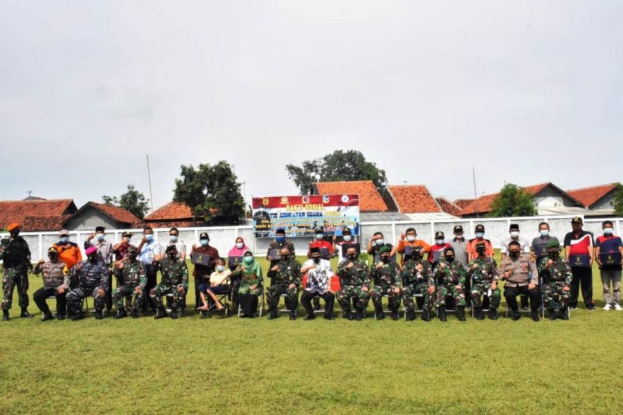 Dandim Tegal Menghadiri Baksos Di Satradar 214/Tegal