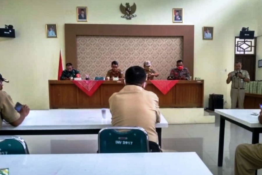 Sosialisasi Bencal Di Aula Kecamatan Pagerbarang