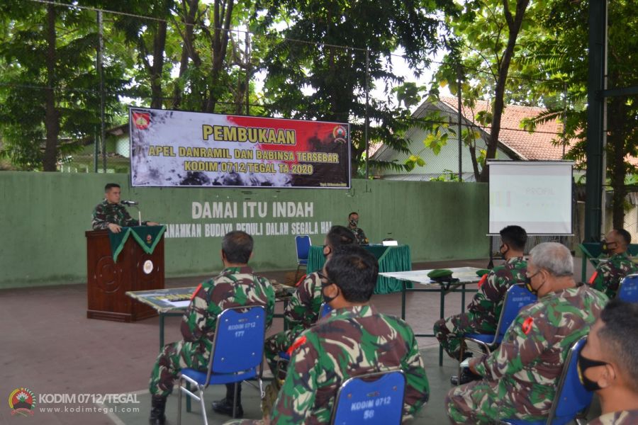 Apel Danramil Dan Babinsa Tersebar Ta. 2020 Di Wilayah Kodim 0712/Tegal