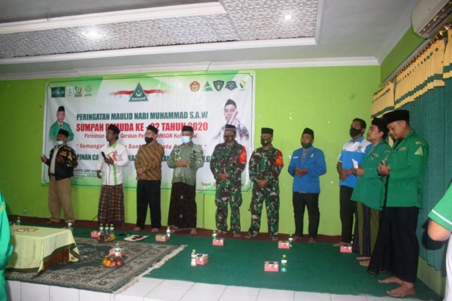 Kantor Gerakan Pemuda Ansor Kota Tegal Diresmikan