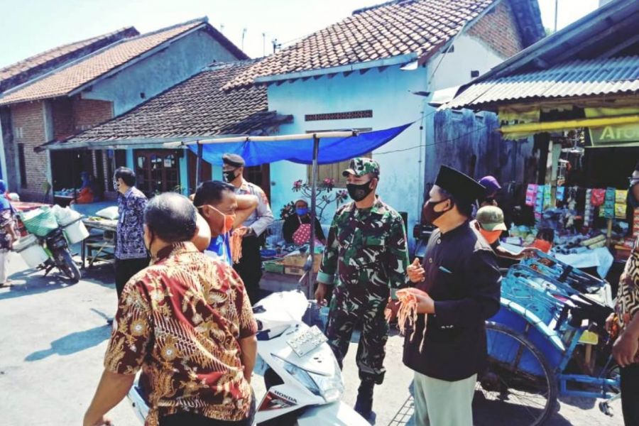 Lagi, Pasar Ketembreng Disasar Operasi Yustisi Oleh 3 Pilar Dukuhwaru