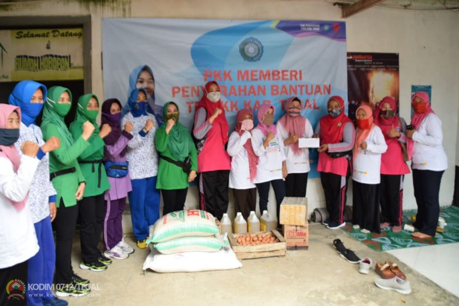 Fun Bike PKK bersama istri Forkopimda Kabupaten Tegal