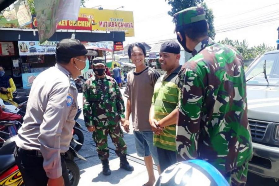 Lagi, 7 Orang Pelanggar diberikan Sanksi Saat Operasi Yustisi Di Desa Gumayun