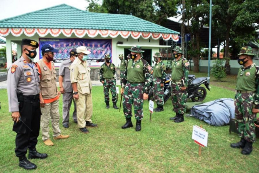 Kodim 0712/Tegal Gelar Apel Kesiapsiagaan Bencal