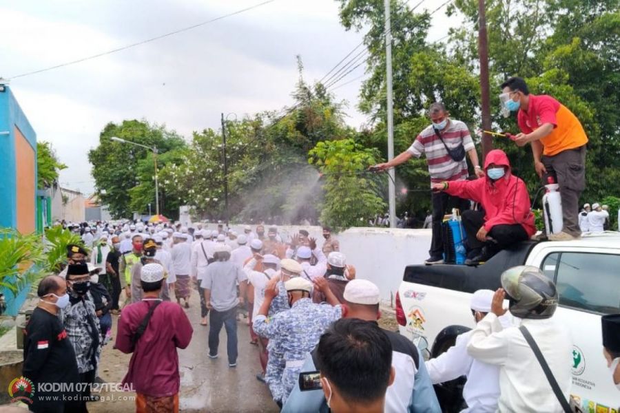 Wakil Wali Kota, Bersama Forkopimda Hadiri Pemakaman Habib Thohir