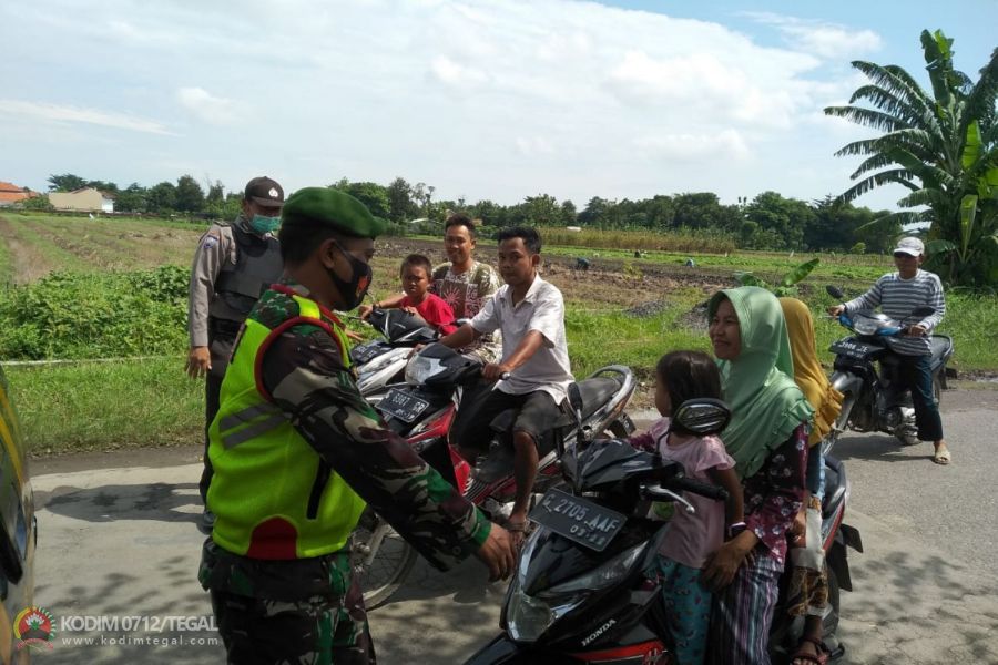 Satgas Covid 19 Kec. Dùkuhturi melaksanakan Operasi Masker