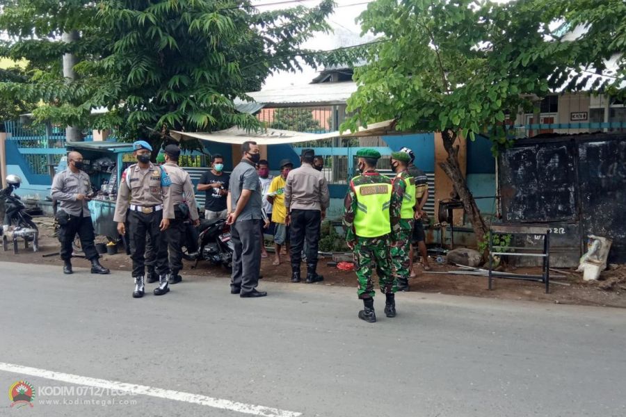Jalan Kapten Ismail Sebagai Sasaran Patroli Yustisi di Wilayah Kota Tegal dan Berikan Teguran