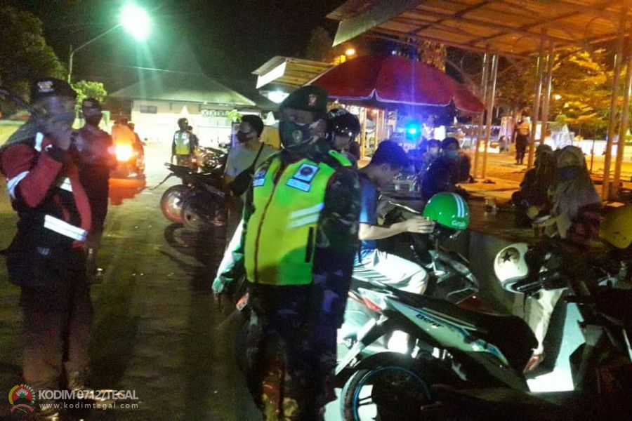 Penerapan 3 M Di Wilayah Kodim Tegal Masih Berlaku Di Era New Normal